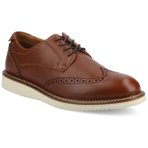 Vance Co. Lorenzo Wingtip Hybrid Casual Dress Shoe Black US 8 2