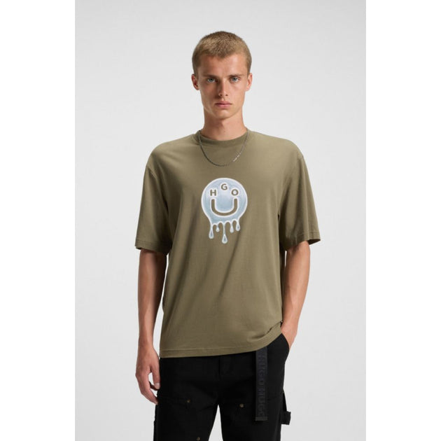 Hugo Boss Cotton Jersey T-Shirt Green XL 4