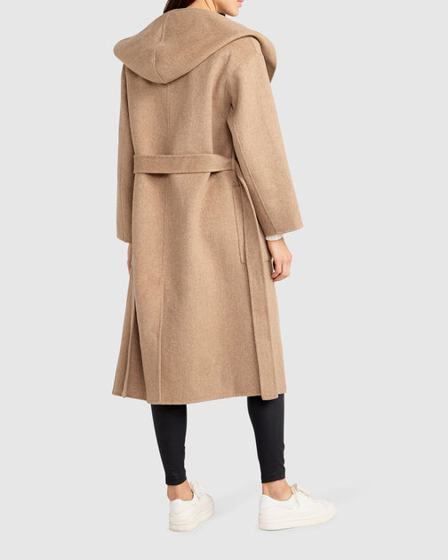 Belle & Bloom Arcadia Oversided Coat with Hood | ShopSimon