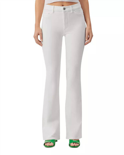 DL1961 Bridget Bootcut Jeans White 30 2