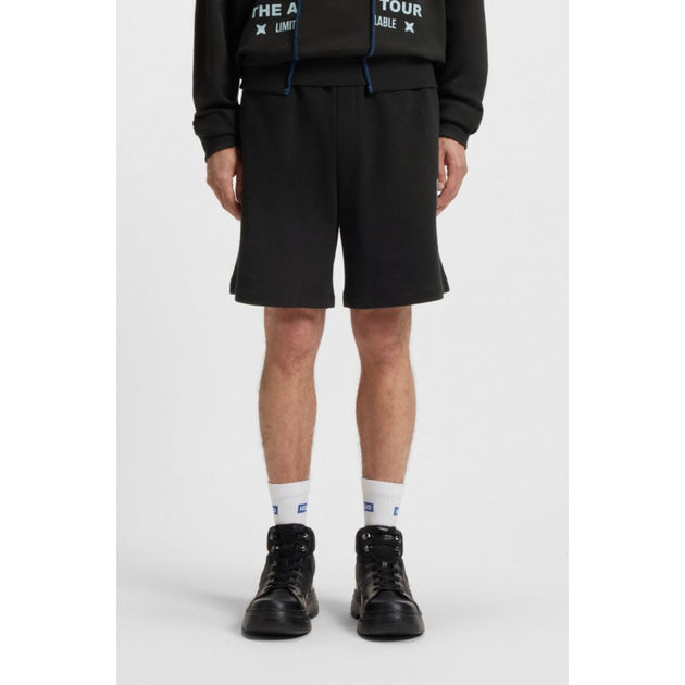 Hugo Boss Cotton-terry Shorts Black Small 4