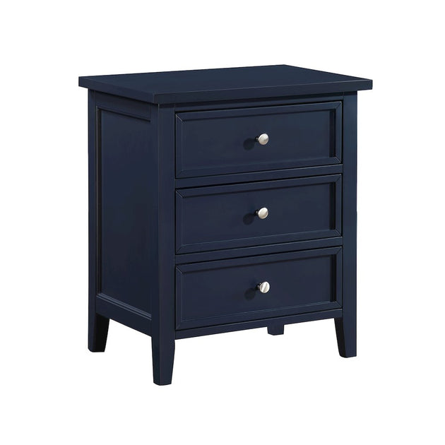 Comfort Pointe Lennon Nightstand Midnight Blue 4
