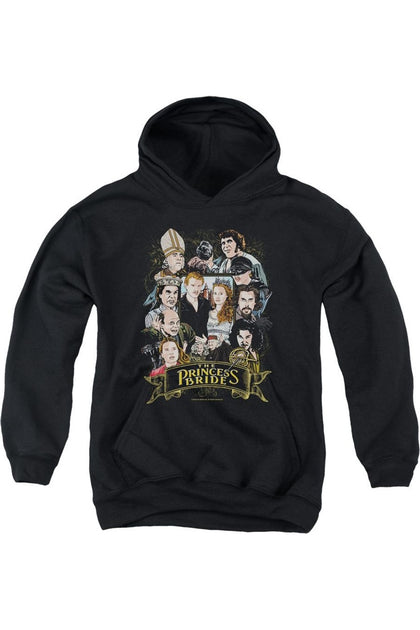 Gildan Princess Bride Youth Pullover Hoodie Black Large 2