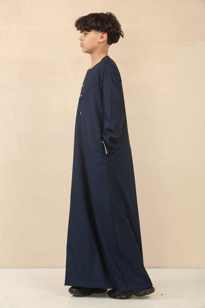 Unbranded Kid's Omani Thobe Blue 4 Years 3