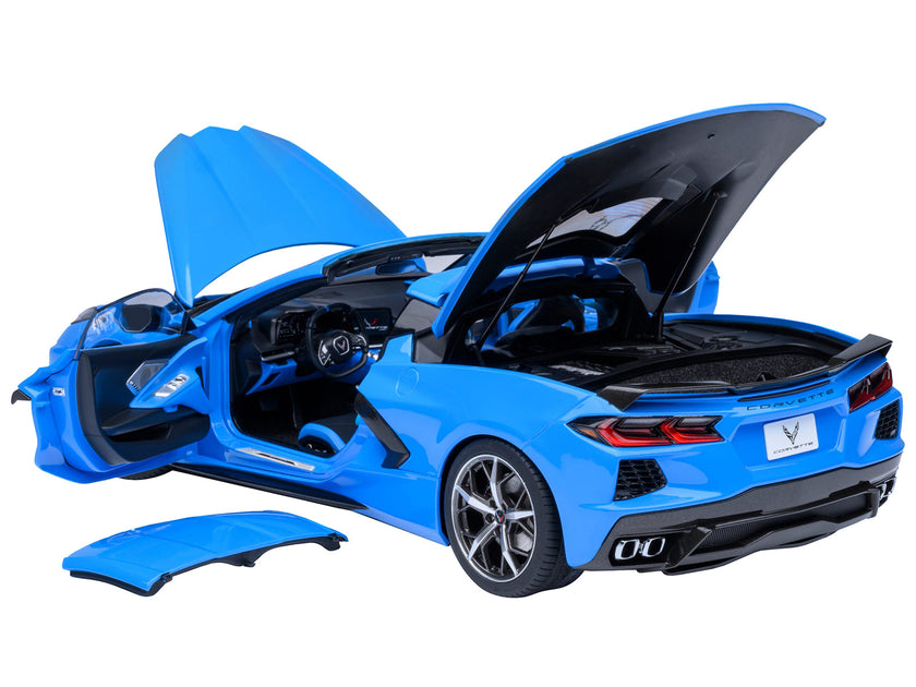 Autoart 2020 Chevrolet Corvette C8 Stingray Rapid Blue 1/18 Modellauto 3