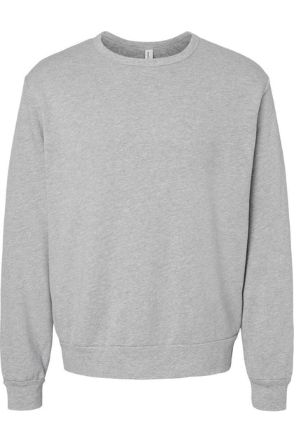 Bella + Canvas Sponge Fleece Classic Crewneck Sweatshirt Multi Small 2
