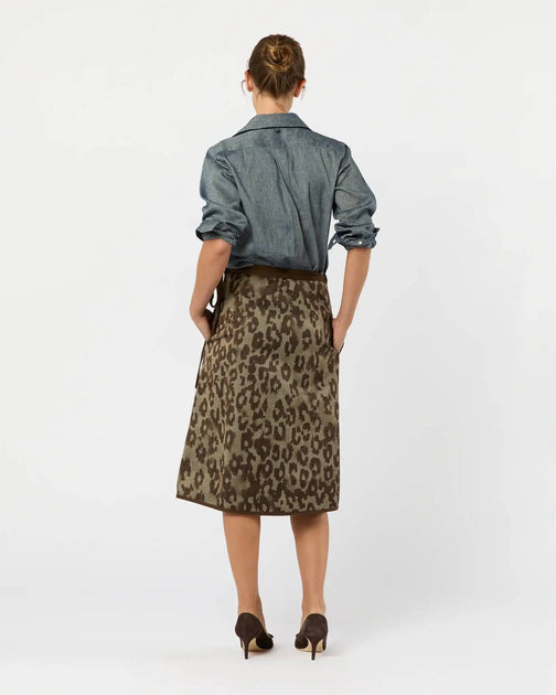 Ann Mashburn Adley Wrap Skirt Multi Small 3