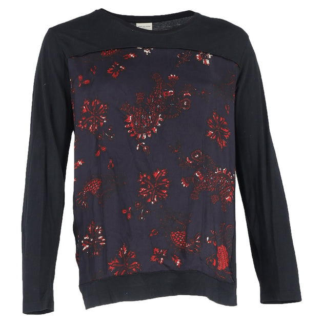 Dries Van Noten Printed Crewneck Sweater Multicolor M 2
