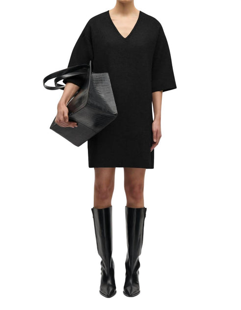 Samsoe Salula Mini Robe Noir 2