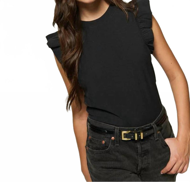 Nation LTD Paulette Tank Top Black Medium 2