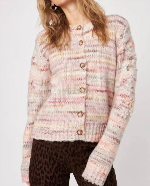 JOHN + JENN Prince Cardigan Beige XS 2