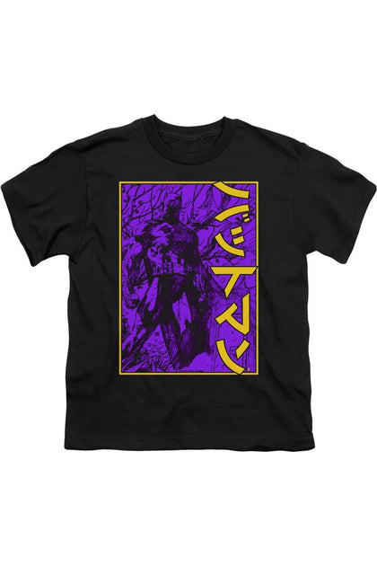 Gildan Batman Big Framed Kanji T-Shirt Black XLarge 2