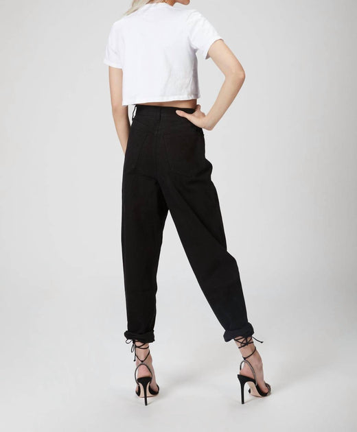 WeWoreWhat Dani Boyfriend Jeans Black 26 4