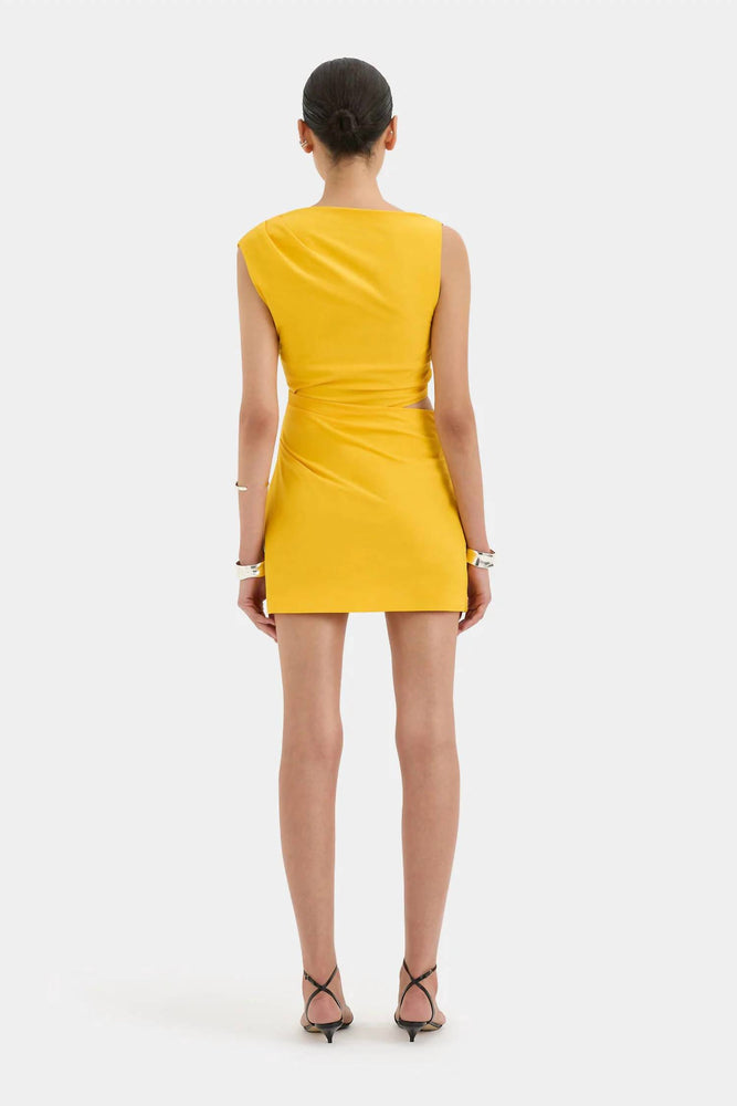 sammie yellow satin mini dress SIR. Sol In Color:2Mustard Yellow Bow Ties: An Accessory Low Iron If Needed truefit:root:irresistible-wide-leg-pant-cream