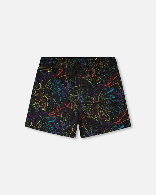 Deux par Deux Swim Trunks Black Green US 10 2