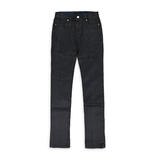 RtA Waxed Skinny Jeans Dark Blue 36 2