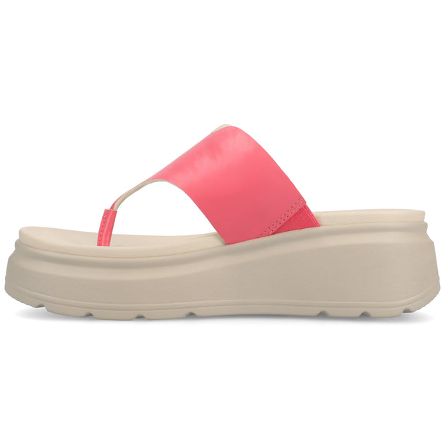 Journee Collection Carah Wedge Sandal White US 8 3