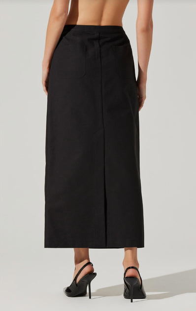 ASTR Sibley Midi Skirt Black Small 3