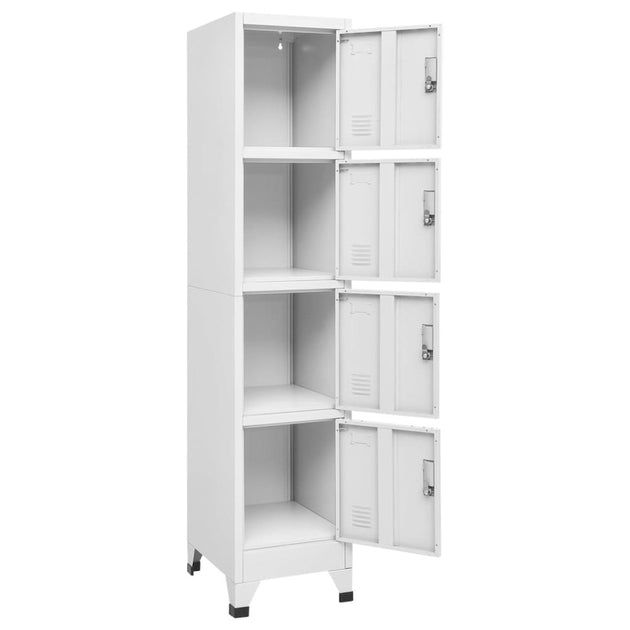 vidaXL Spindschrank mit 4 Fächern 4