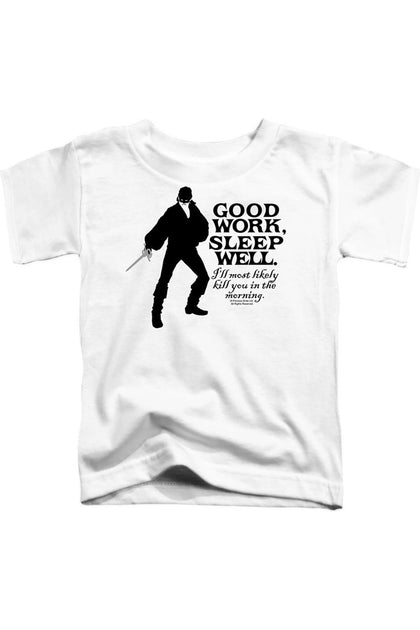 Gildan Princess Bride Good Work Short Sleeve Tee White 4 Years 2