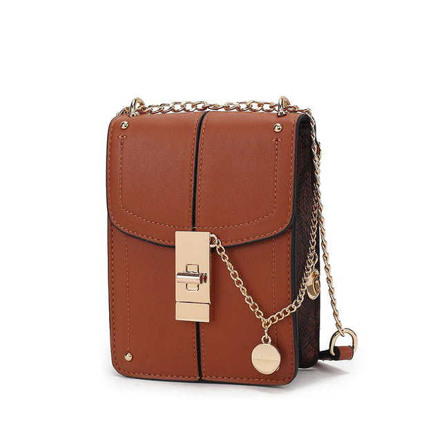 MKF Collection Iona Crossbody Bag Pink Small 2