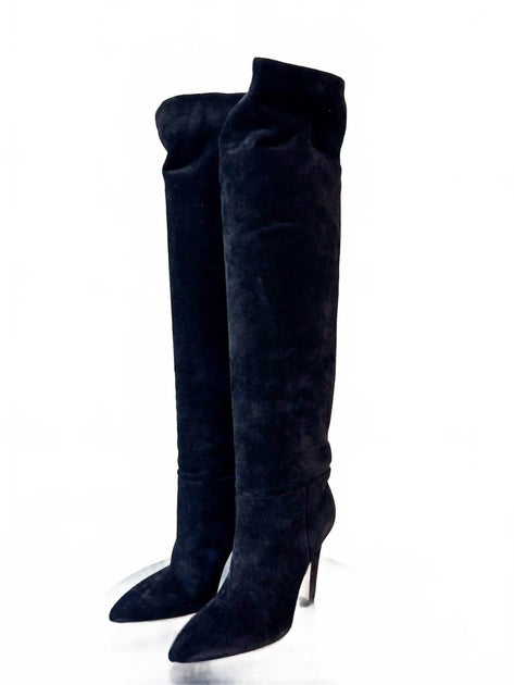 Paris Texas Elsa Over The Knee Boots Blue EU 36.5 2