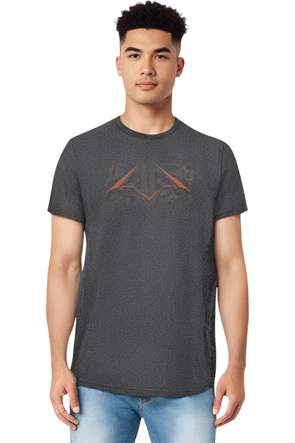Gildan Batman V Superman Tech Bat Logo T-Shirt Grey Small 4