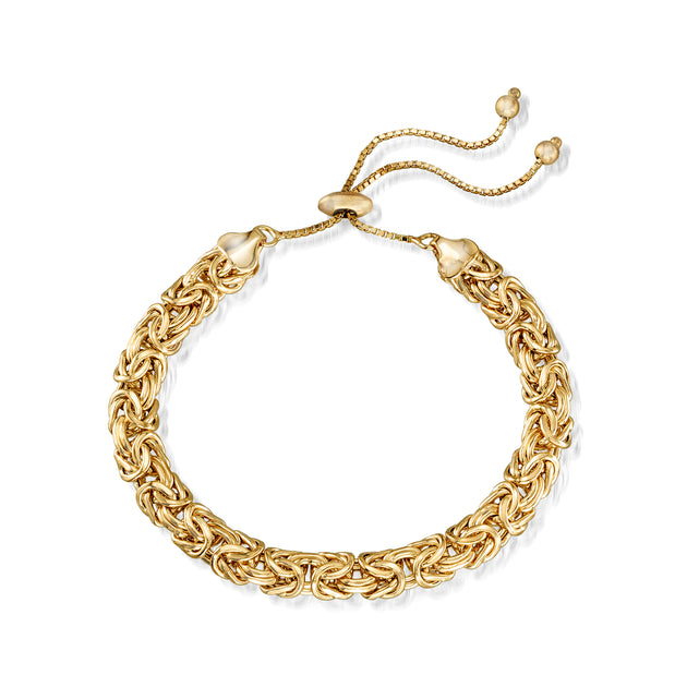 Ross-Simons Byzantine Bolo Bracelet Gold 4