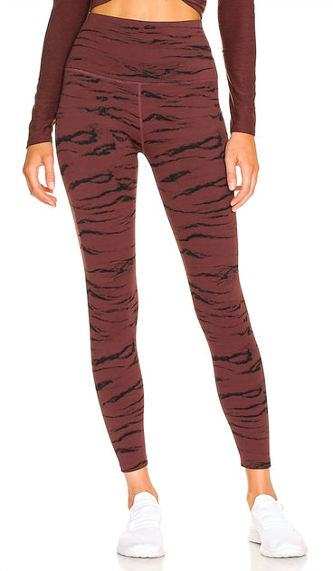 BEYOND YOGA Women's Jacquard Legging Red XS 2