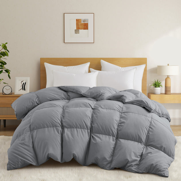 Puredown Winter Down Blend Down Comforter White 3