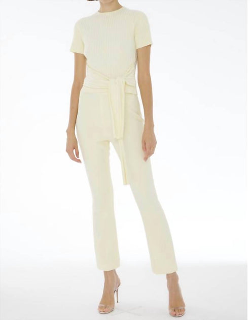 Toccin Claire Cigarette Pants Gelb US 6 3