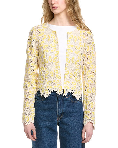 Flora Bea NYC Omilia Jacke Gelb Groß 2