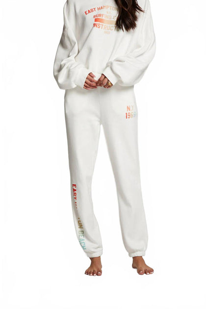 Chaser Hampton Sweatpant White XS 2