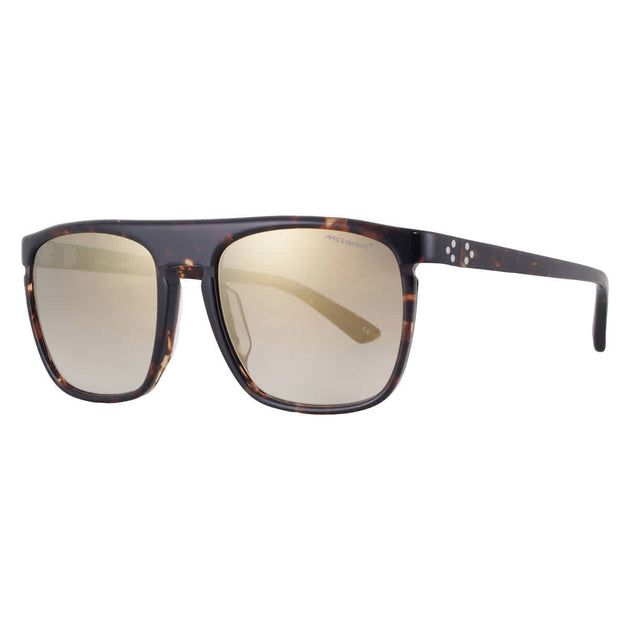 McLaren MLDS-89S01 Square Sunglasses Brown 55mm 3