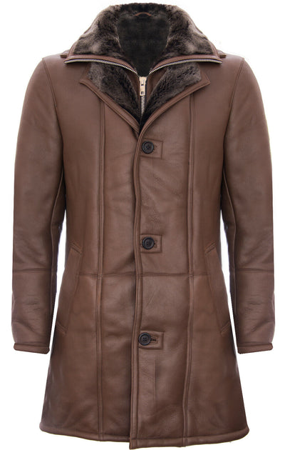 Infinity Florence Sheepskin Coat Black XS 2