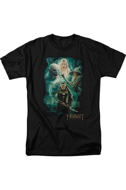 Gildan Hobbit Elronds Crew Short Sleeve Tee Black XXXL 2