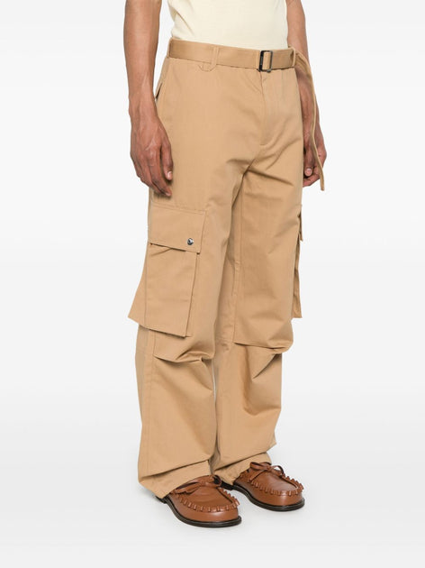 Jacquemus Loose-Fitting Shorts Camel Brown EU 50 4