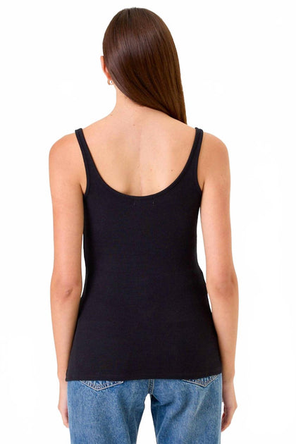GOLDIE Ribbed Tank Blue Small 3