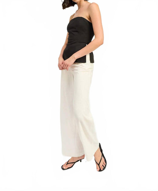 En Saison Clarisse Sleeveless Top Black Medium 4