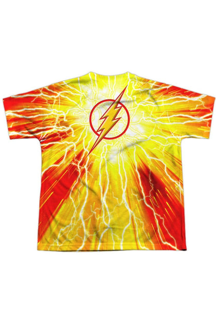 Gildan Justice League Lightning Dash T-Shirt Col Rond Manches Courtes Multi Large 3