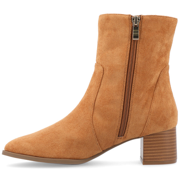 Journee Collection Hayven Booties Grey US 7.5 3