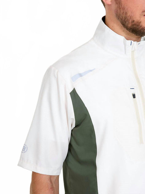 Abacus Sportswear Lanark Stretch Wind Shirt White Medium 6