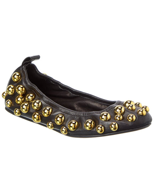 Isabel Marant Belna Ballet Flat Gold EU 37 2