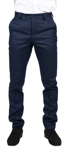 Paul Andrew Arthur Birdseye Trousers Blue 38 2