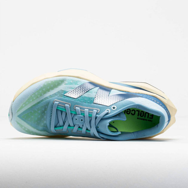 New Balance Women's Fuelcell Rebel V4 Shoes In Quarry Blue/chrome