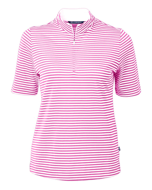 Cutter & Buck Virtue Eco Pique Stripe Top Blue XXLarge 2