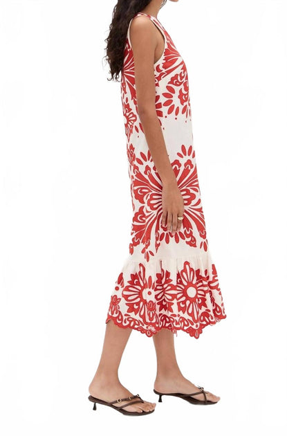SEA Liliana Dress White US 4 4
