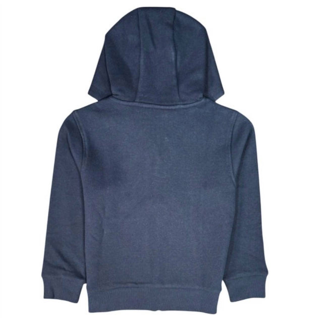 Lacoste Kinder Kapuzenpullover mit Kängurutasche und Reißverschluss Blau US 2 3