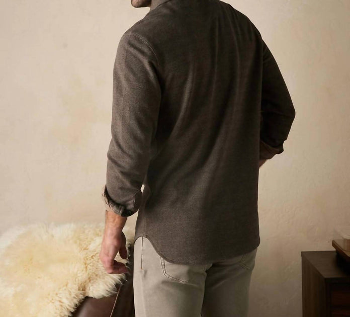 The Normal Brand Strickshirt Texturiert Braun XL 3