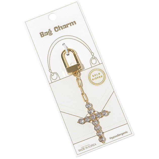 FASHNZFAB Cross Bag Charm Gold Multi One Size 5